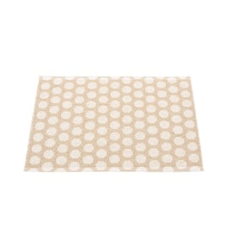 Smėlio spalvos/kreminės spalvos lauko ir vidaus kilimas 70x50 cm Noa Beige Vanilla – Pappelina