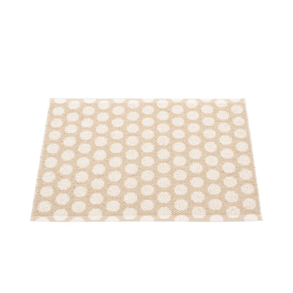 Smėlio spalvos/kreminės spalvos lauko ir vidaus kilimas 70x50 cm Noa Beige Vanilla – Pappelina