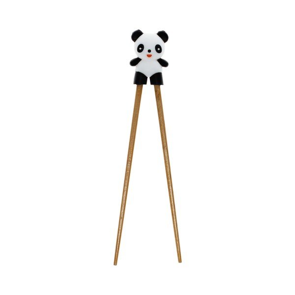 Natūralios spalvos medinės vaikiškos mokomosios lazdelės Panda – Rex London