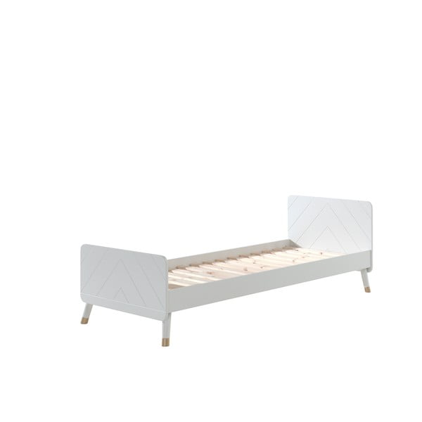 Balta vaikiška lova iš pušies medienos Vipack Billy, 90 x 200 cm