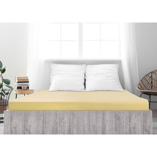 Paklodė geltonos spalvos 180x200 cm – B.E.S.-image-2