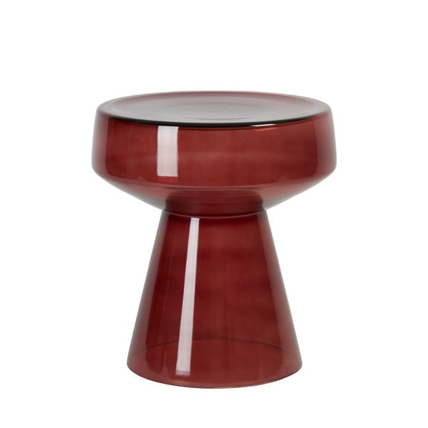 Iš stiklo apvalios formos šoninis stalas ø 37 cm Dakwa – Light & Living