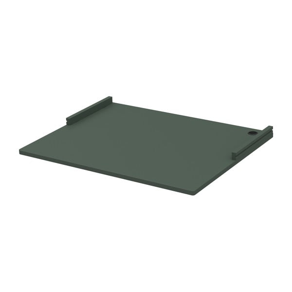 Tamsiai žalias komponentas - stalas 80x5 cm Dakota - Tenzo