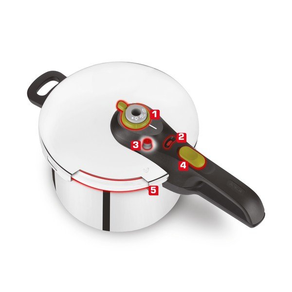 Nerūdijančio plieno greitpuodis 6 l Secure5 Neo - Tefal-image-3