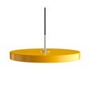 Kabantis šviestuvas ochros spalvos LED ø 43 cm su metaliniu gaubtu Asteria Medium – UMAGE