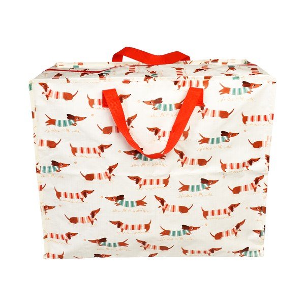 Iš perdirbto plastiko spintos daiktadėžė 28x58x48 cm Sausage Dog – Rex London-image-2