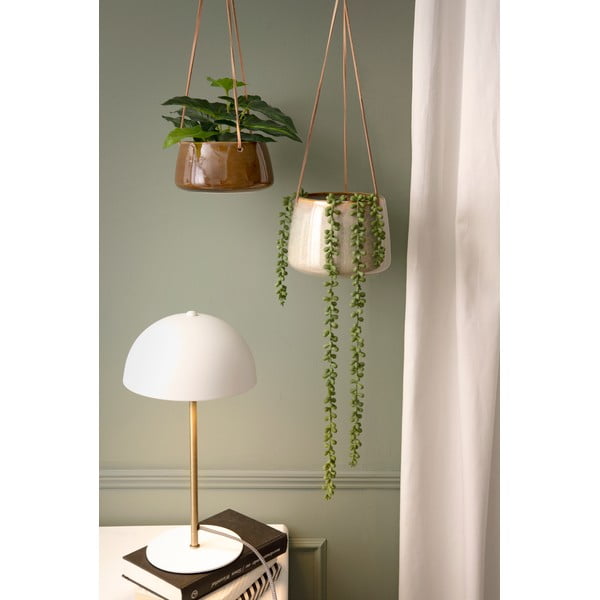 Pilkas keraminis pakabinamas vazonas PT LIVING Unique, ø 17 cm-image-3