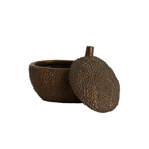 Keraminė dekoratyvinė dėžutė su dangčiu Durio - Light & Living-image-2