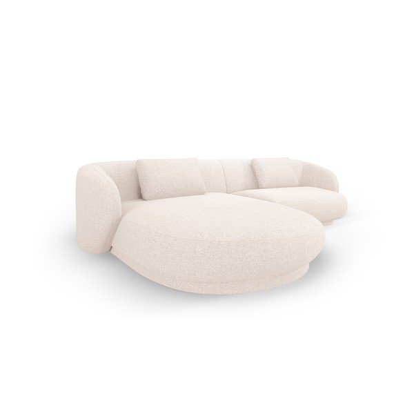 Kampinė sofa kreminės spalvos Camden – Cosmopolitan Design-image-3