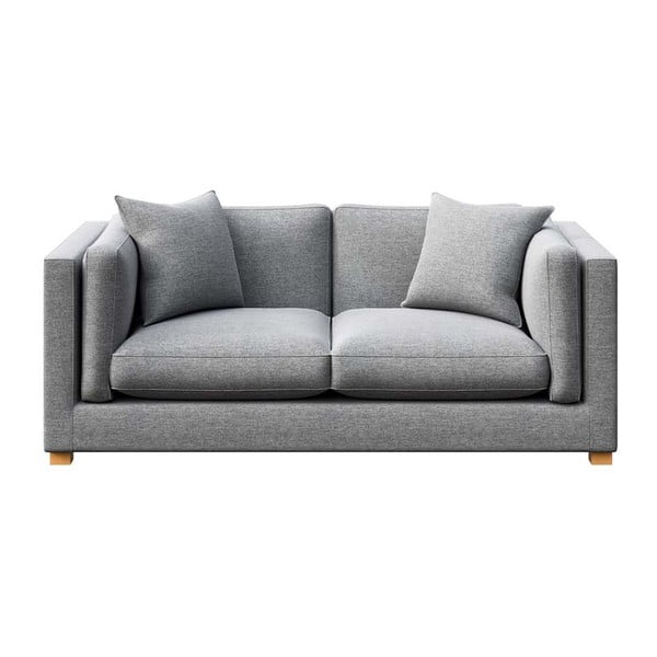 Sofa pilkos spalvos 195 cm Pomo – Ame Yens