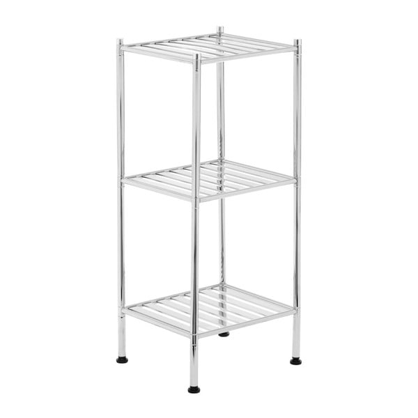 Vonios lentyna sidabrinės spalvos 34x80 cm – Premier Housewares-image-3