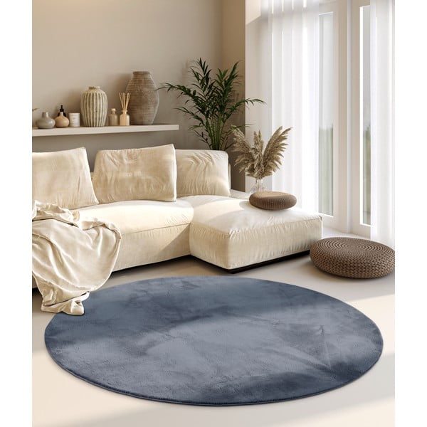 Apvalios formos kilimas antracito spalvos ø 160 cm Leon – Villeroy&Boch-image-1