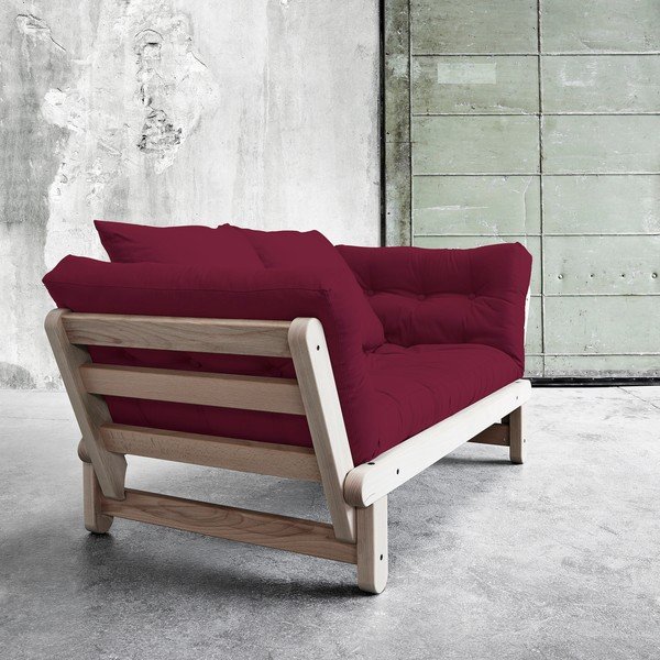 Sofa-lova "Karup Beat Beech/Light Bordeaux-image-1