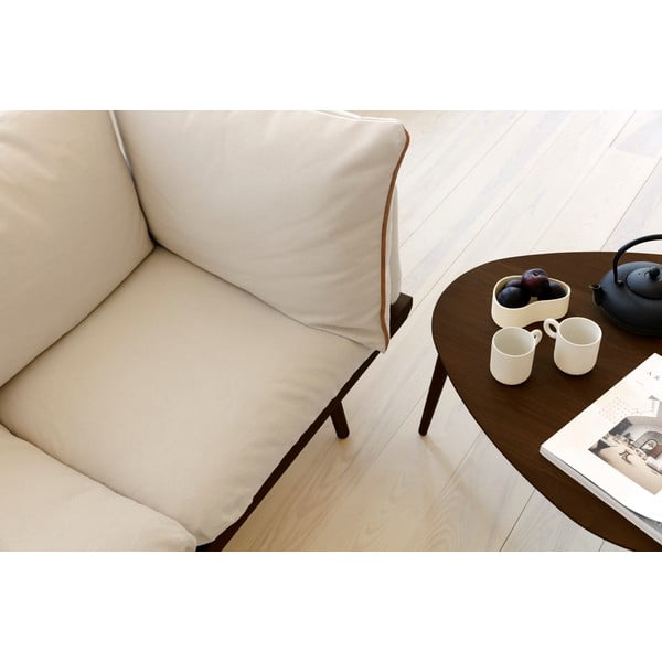 Kavos staliukas rudos spalvos ø 80 cm Hang Out – UMAGE-image-4