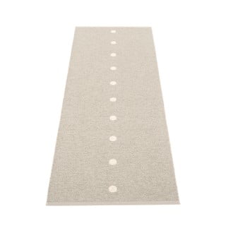 Smėlio spalvos/kreminės spalvos lauko kilimas 70x200 cm Peg Linen Vanilla – Pappelina