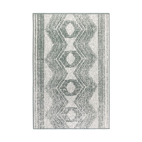 Lauko kilimas žalios spalvos/kreminės spalvos 160x230 cm Gemini – Elle Decoration