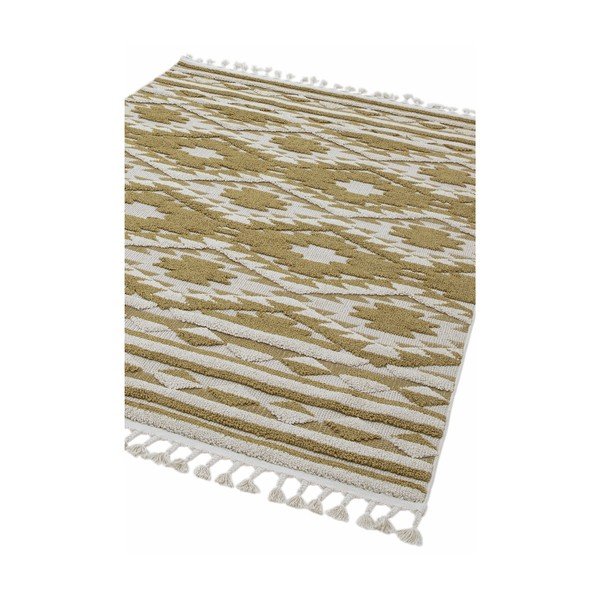 Geltonas kilimas Asiatic Carpets Taza, 120 x 170 cm-image-2