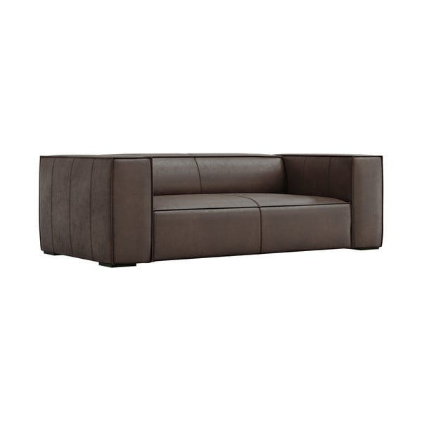 Rudos spalvos odinė sofa 212 cm Madame - Windsor & Co Sofas-image-2