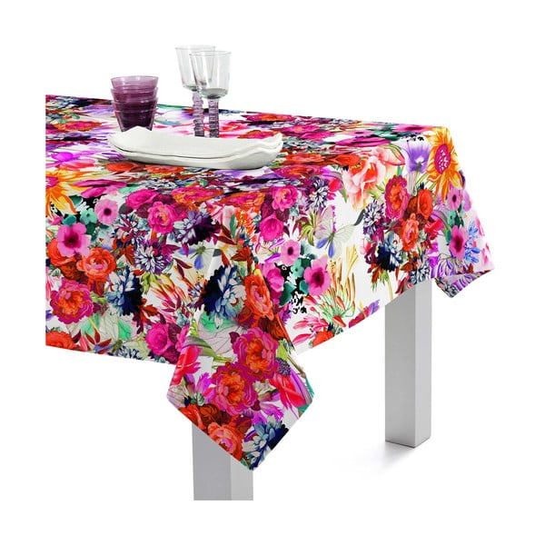 Medvilninė staltiesė Happy Friday Basic Flowery, 250 x 150 cm