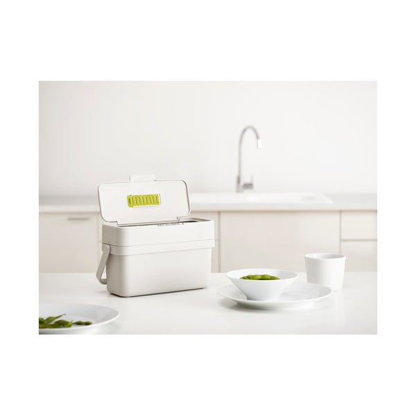 Smėlio spalvos kompostuojamų atliekų dėžė Joseph Joseph Compo-image-1