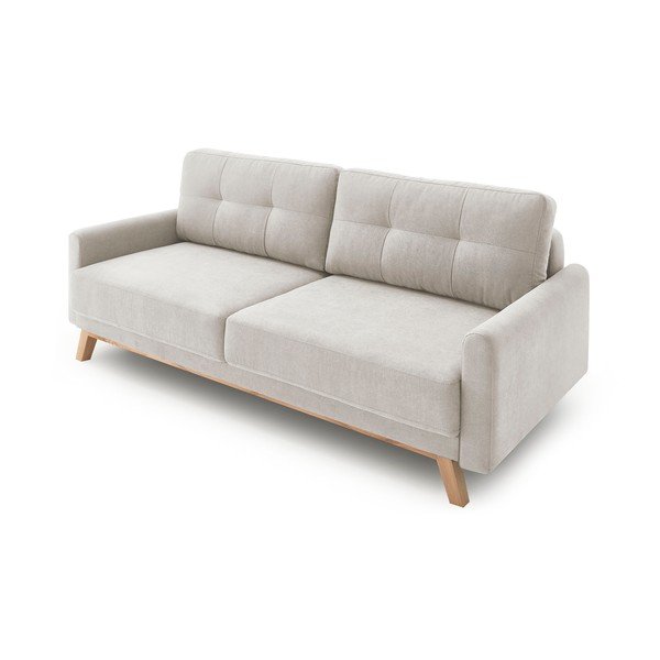 Smėlio spalvos sofa-lova Bobochic Paris Balio Enjoy-image-3