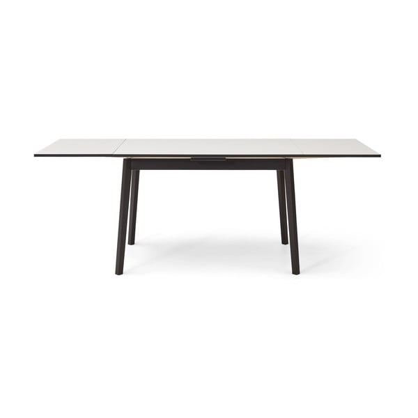 Juodai baltas sulankstomas valgomojo stalas iš ąžuolo Hammel Single, 120 x 80 cm-image-4