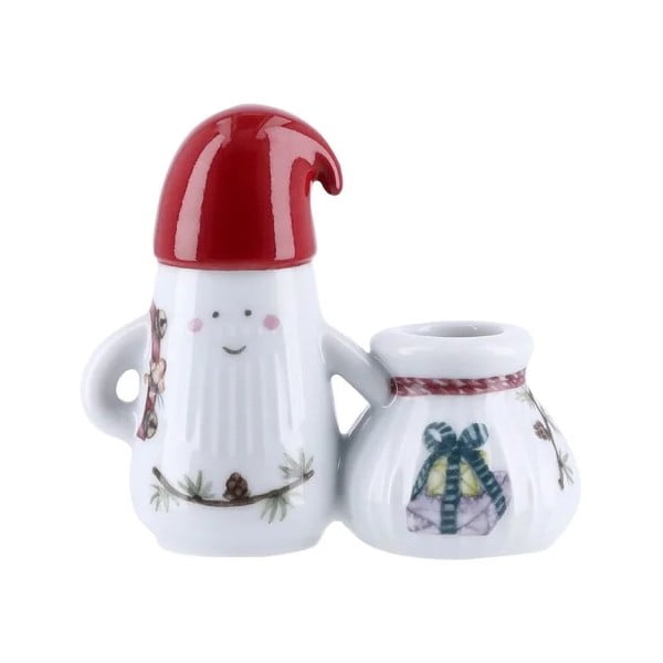 Iš keramikos žvakidė su Kalėdų motyvu Hammershøi Christmas Father Elf – Kähler Design