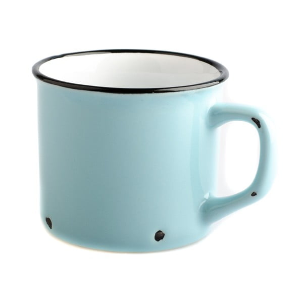 Šviesiai mėlynas keraminis puodelis "Dakls Story Time Over Tea", 230 ml