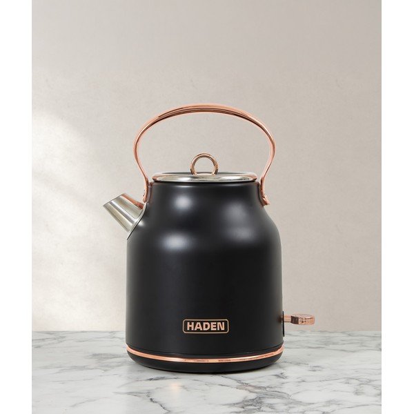 Juodos spalvos virdulys 1,7 l Heritage – Haden-image-1