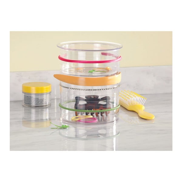 iDesign Hair Clarity dėtuvė plaukų reikmenims, 15x18 cm-image-2