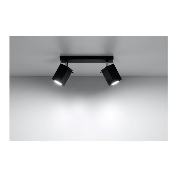 Juodas lubinis šviestuvas Sollux Toscana-image-2