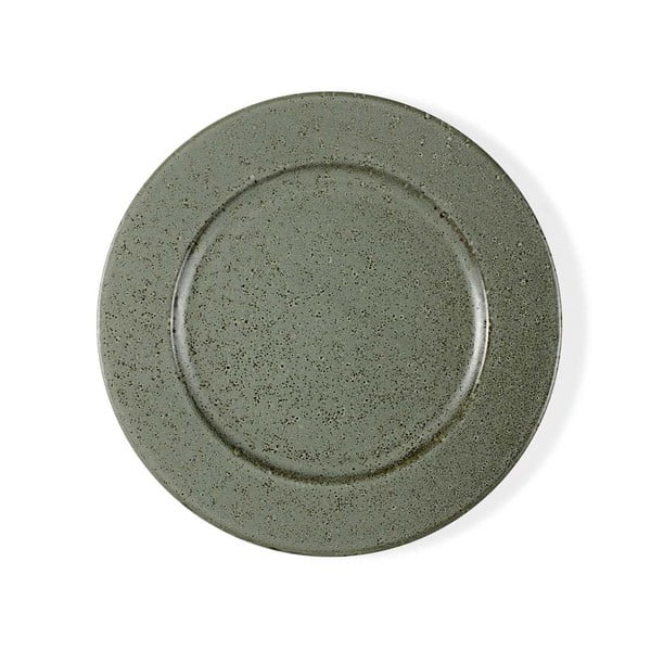 Žalia akmens masės sekli lėkštė Bitz Basics Green, ⌀ 27 cm