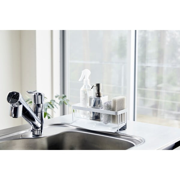 Baltas metalinis kriauklės stovas Yamazaki Tower-image-4