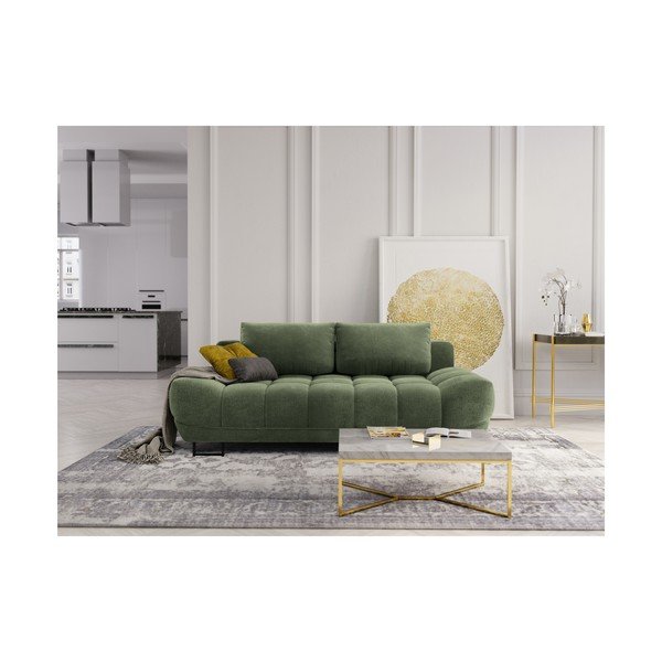 Žalia trivietė sofa-lova Windsor & Co Sofas Cumulus-image-1