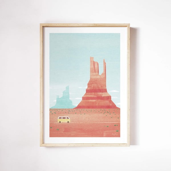 Plakatas 30x40 cm Monument Valley - Travelposter-image-2
