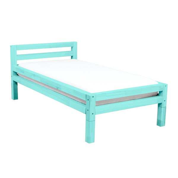 Turkio spalvos eglės viengulė lova "Benlemi Single", 90 x 160 cm-image-1