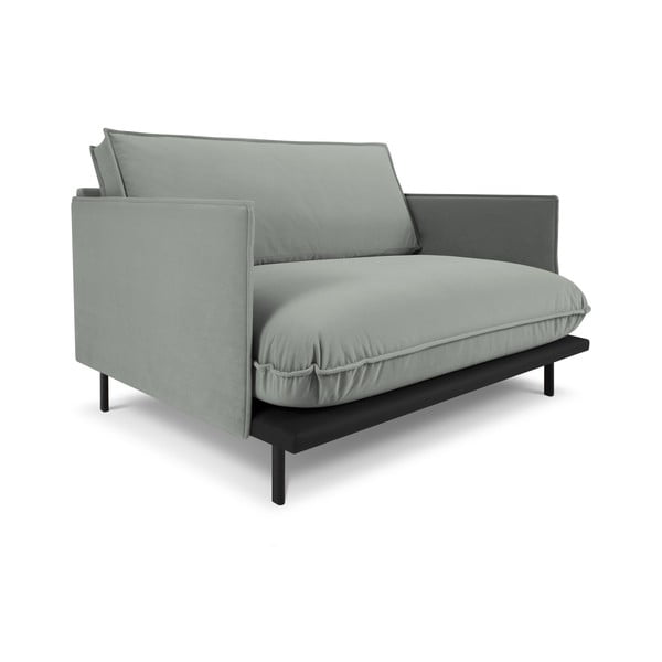 Iš velveto krėslas pilkos spalvos Auguste – Interieurs 86-image-2