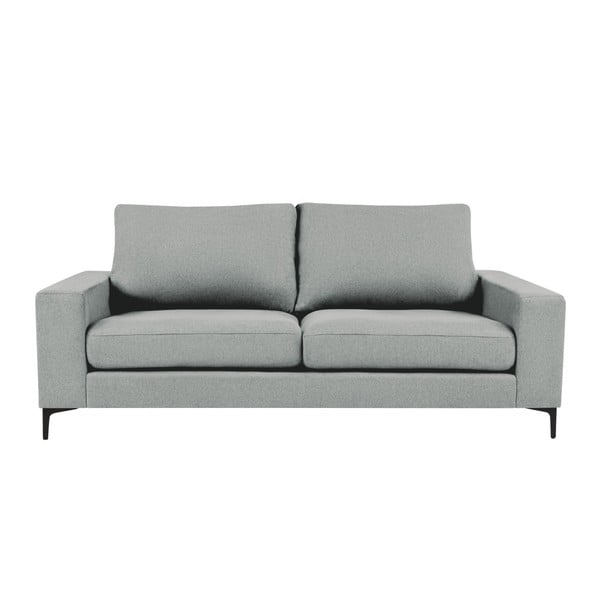 Šviesiai pilka trijų vietų sofa "Kooko Home Cancan