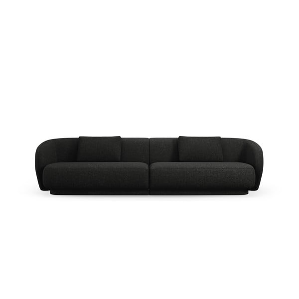 Sofa juodos spalvos 304 cm Camden – Cosmopolitan Design