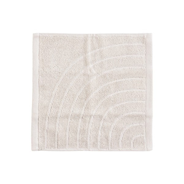 Šviesiai pilkos spalvos iš frote audinio iš medvilnės rankšluostis 30x30 cm Time – Zone-image-1