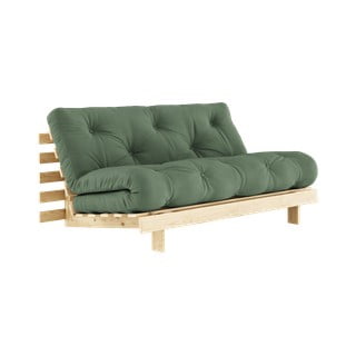 Žalia sofa lova 160 cm Roots - Karup Design