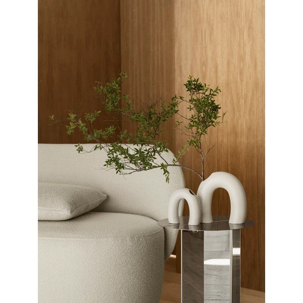 Kreminės spalvos iš keramikos vaza (aukštis 12 cm) Kagetsu – Blomus-image-1