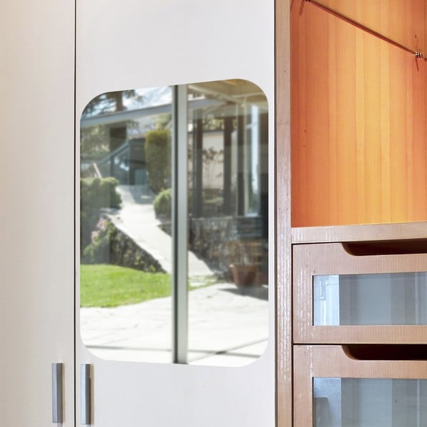 Veidrodinis lipnus lipdukas "Ambiance" stačiakampis, 42 x 27 cm-image-2