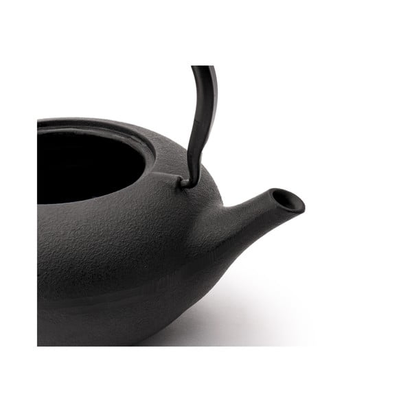 Iš porceliano/iš ketaus arbatos rinkinys baltos spalvos/juodos spalvos Shanxi – Bredemeijer-image-4