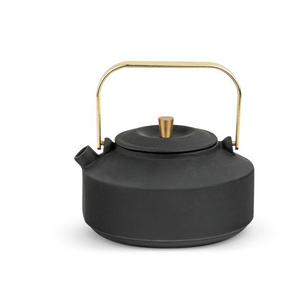 Juodos spalvos iš ketaus su koštuvu arbatinukas 1 l Shangdong – Bredemeijer