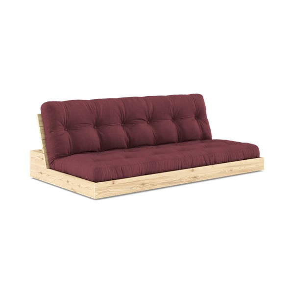 Sulankstoma sofa bordo spalvos 196 cm Base – Karup Design