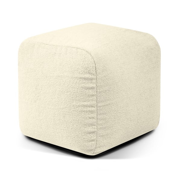 Kreminės spalvos iš boucle sėdmaišis Plus 50 Lounge – SLOWDOWN-image-3