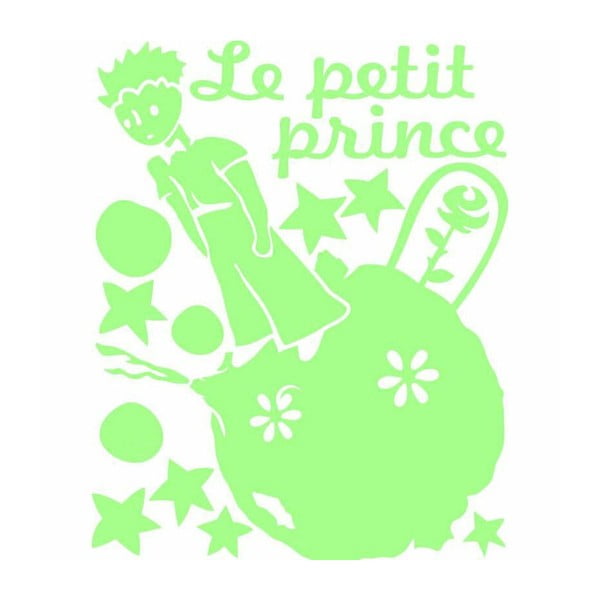 Tamsoje šviečiantis lipdukas Ambiance Le Petit Prince-image-2
