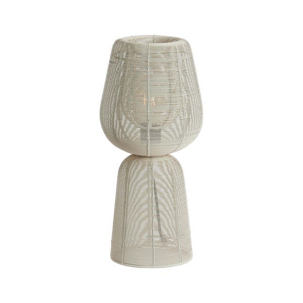 Stalinis šviestuvas kreminės spalvos (aukštis 42 cm) Aboso – Light & Living-image-3