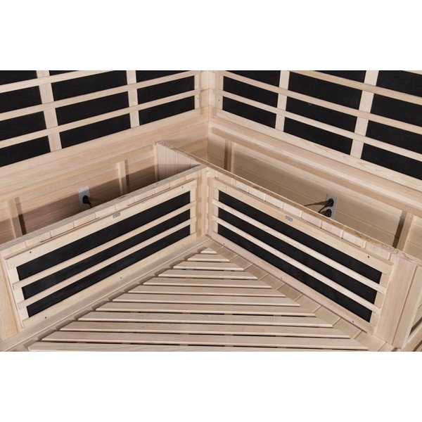 Infraraudonųjų spindulių sauna 4 žmonėms Family 2001XXL – Marimex-image-3